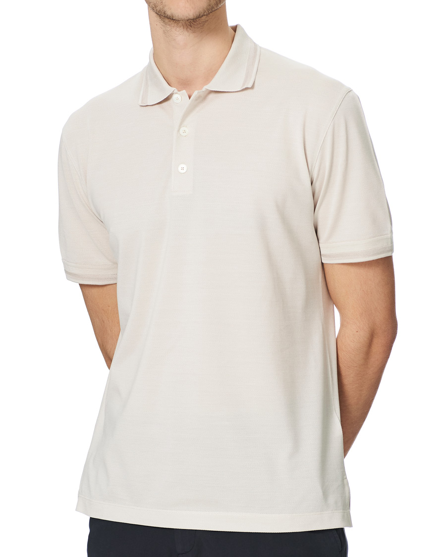 Homme | Polos | Ermenegildo Zegna | Cotton/Silk Polo Beige