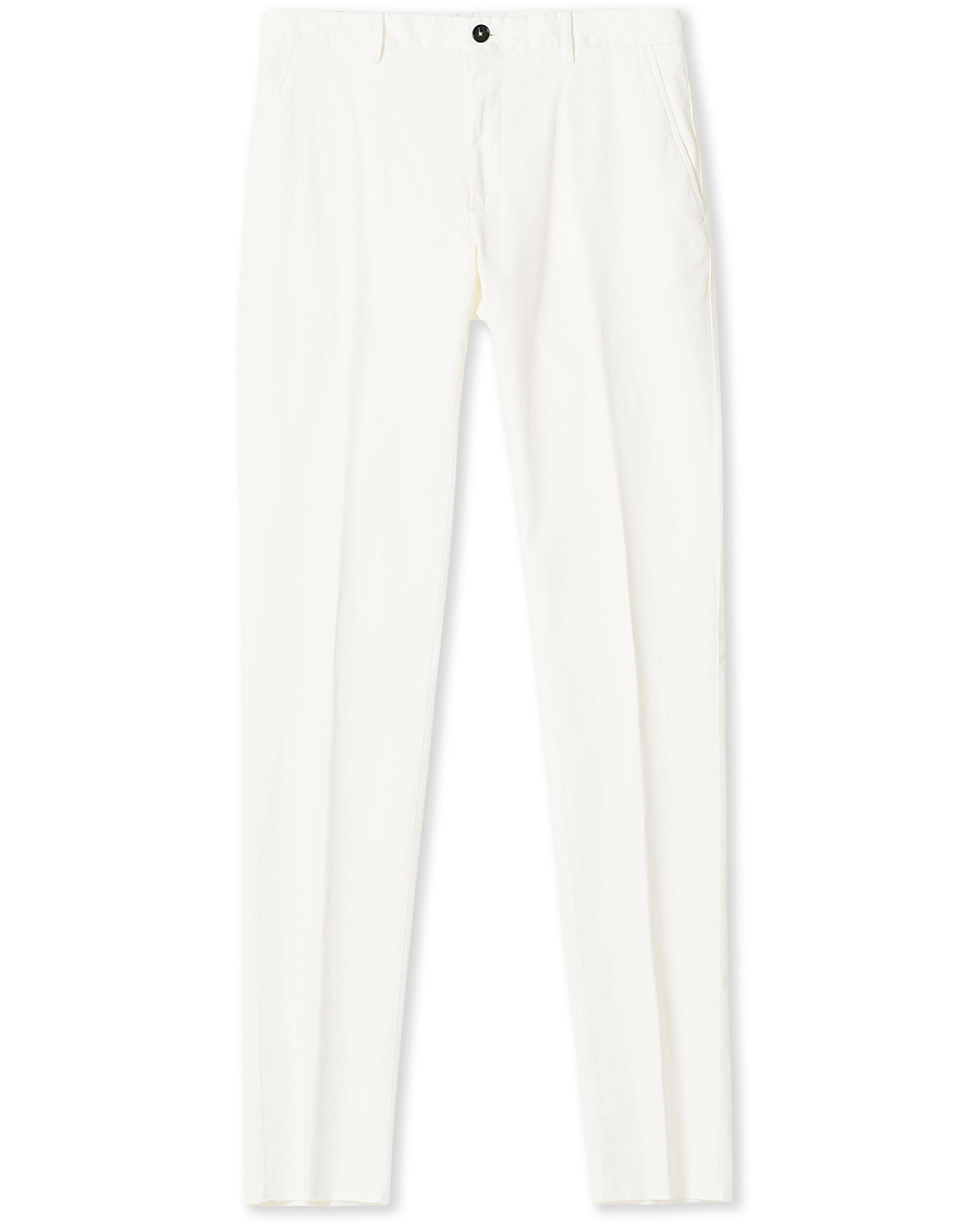 Homme | Pantalons | Ermenegildo Zegna | Slim Fit Premium Cotton Chinos Off White