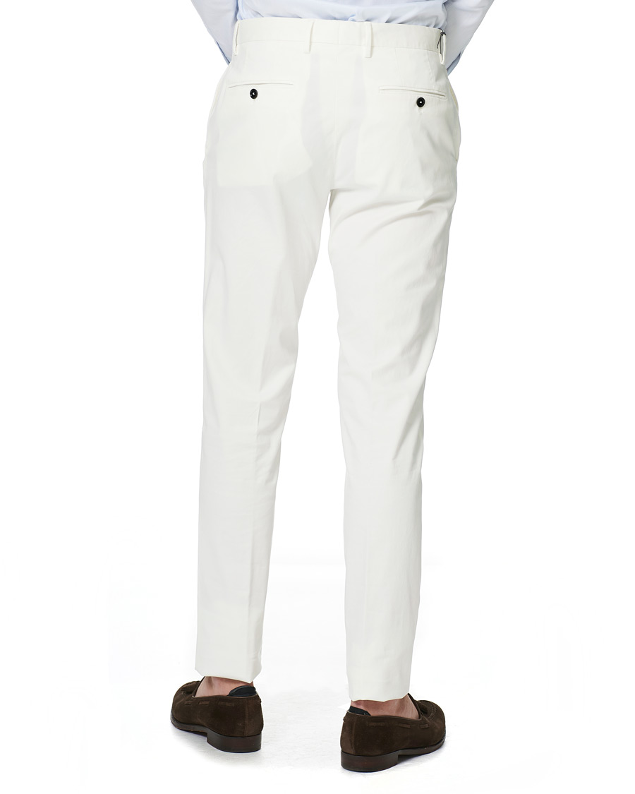 Homme | Pantalons | Ermenegildo Zegna | Slim Fit Premium Cotton Chinos Off White