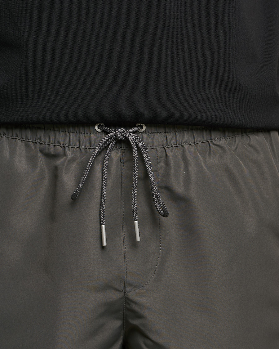 Homme | Maillots De Bain | Calvin Klein | Tonal Logo Drawstring Swimshorts Industrial Grey