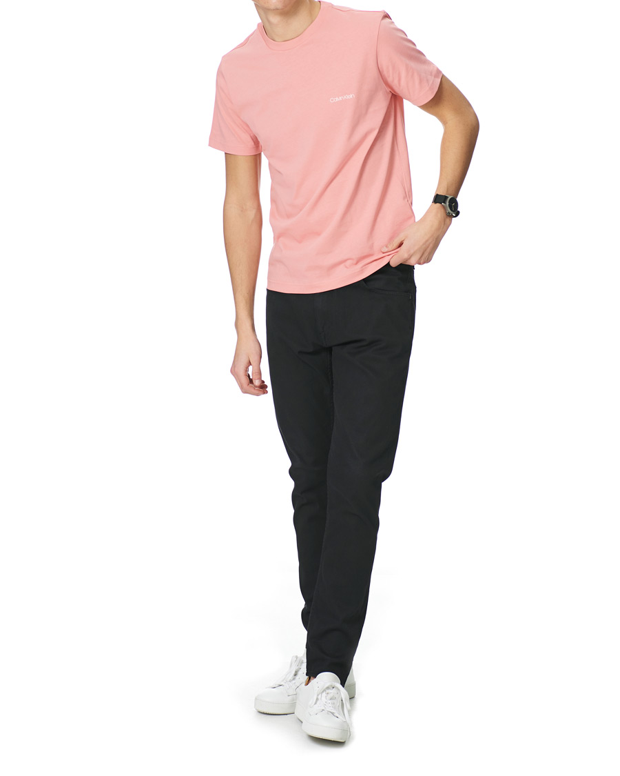 Homme | T-shirts | Calvin Klein | Chest Logo Crew Neck Tee Dusty Pink