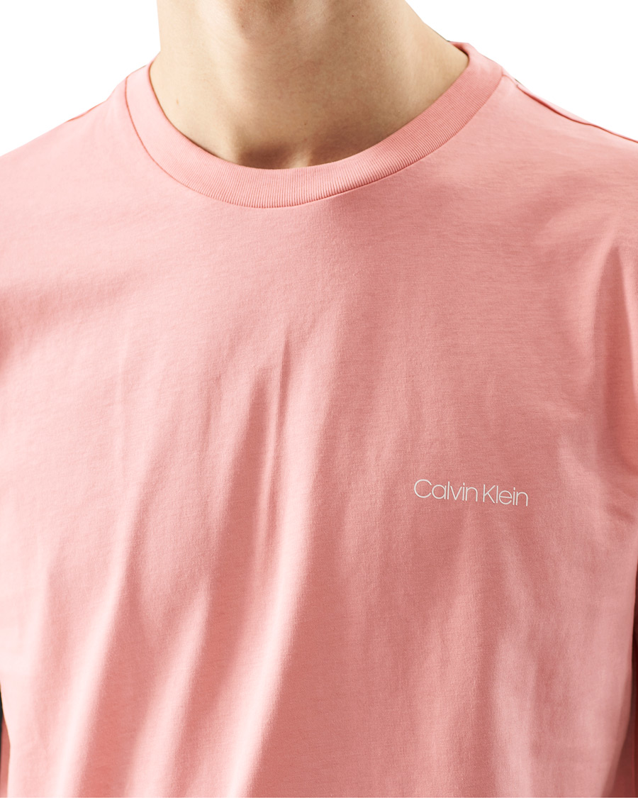 Homme | T-shirts | Calvin Klein | Chest Logo Crew Neck Tee Dusty Pink