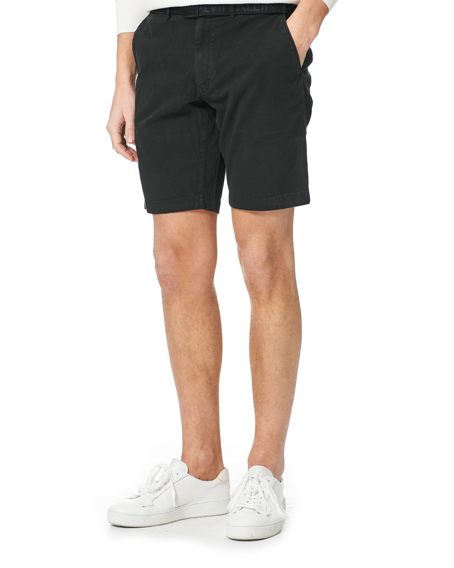 Homme | Shorts | Calvin Klein | Garment Dyed Belted Shorts Black