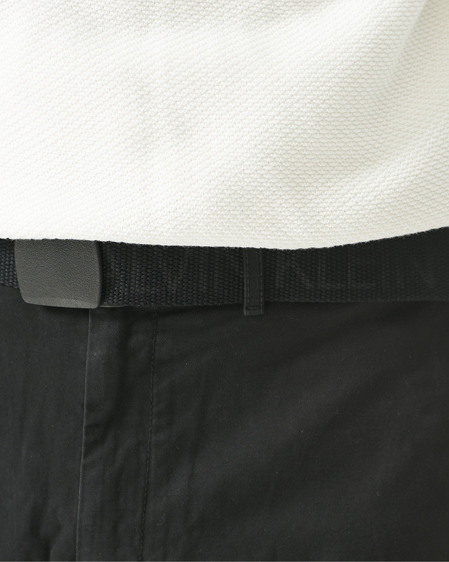 Homme | Shorts | Calvin Klein | Garment Dyed Belted Shorts Black
