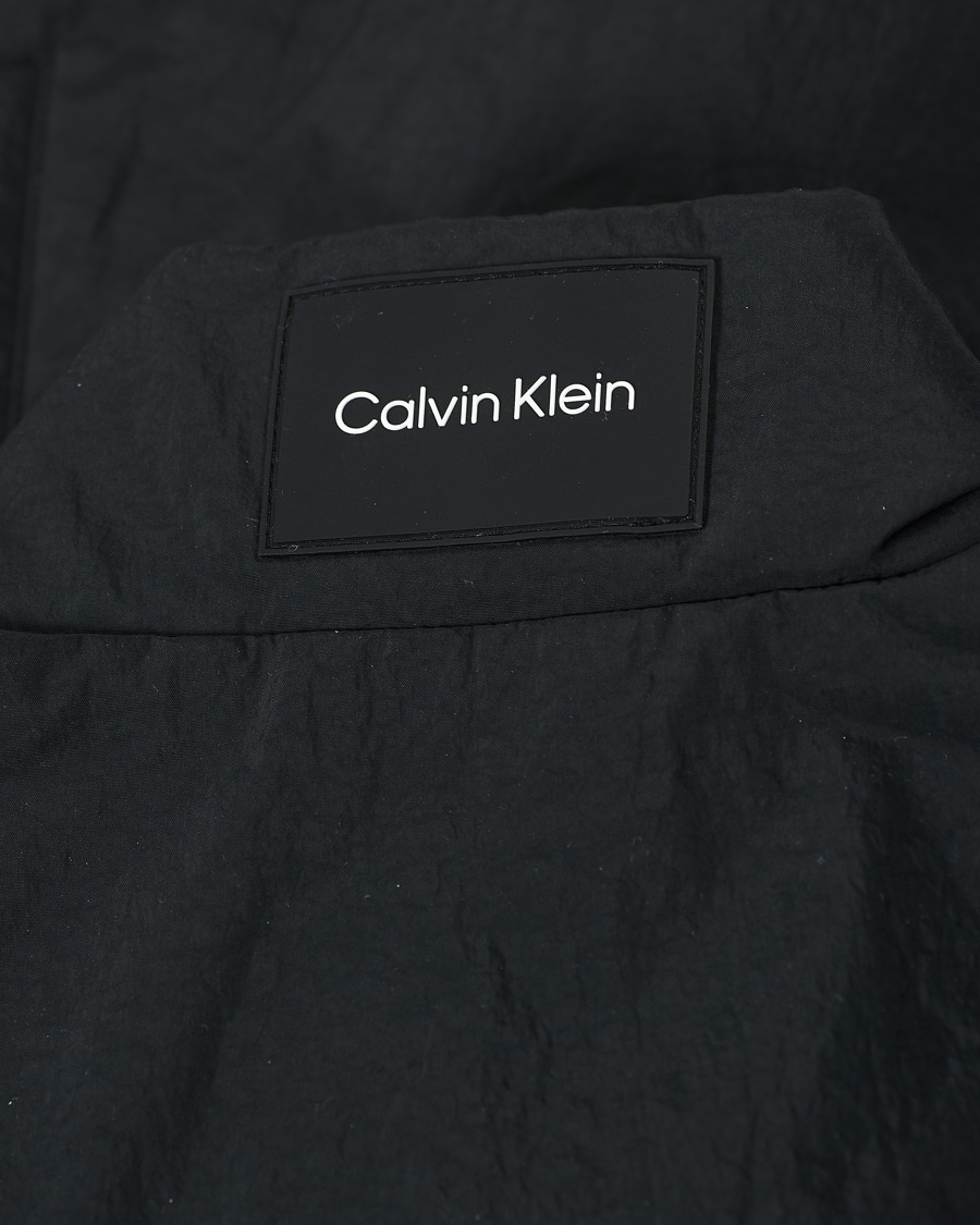 Homme | Manteaux Et Vestes | Calvin Klein | Crinkle Nylon Vest Black