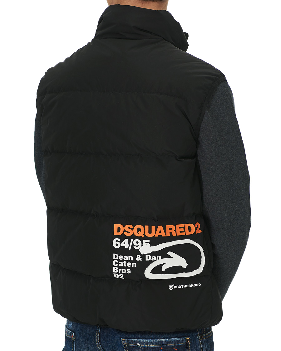 Heren | Jassen | Dsquared2 | Padded Down Gilet Black