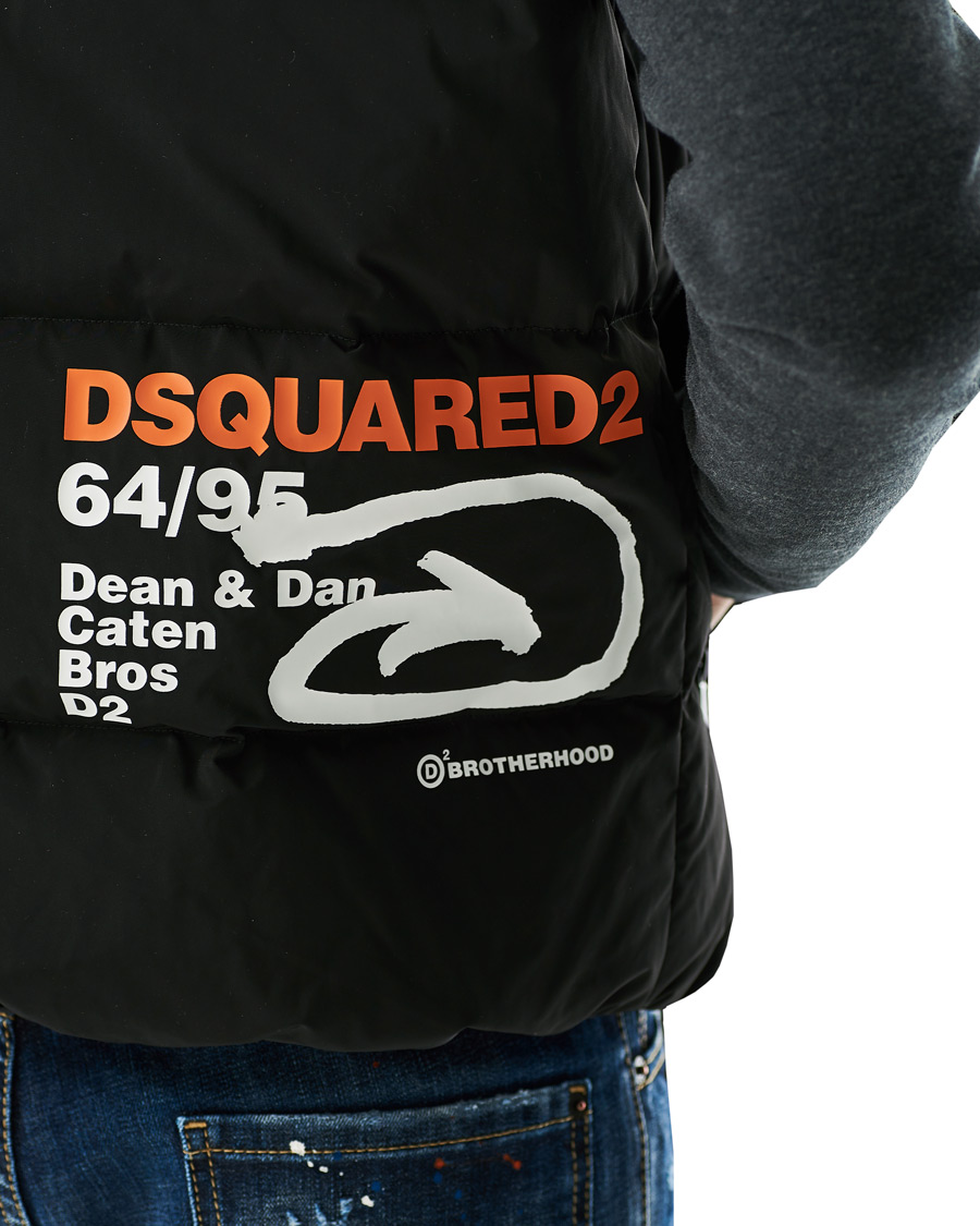 Heren | Jassen | Dsquared2 | Padded Down Gilet Black