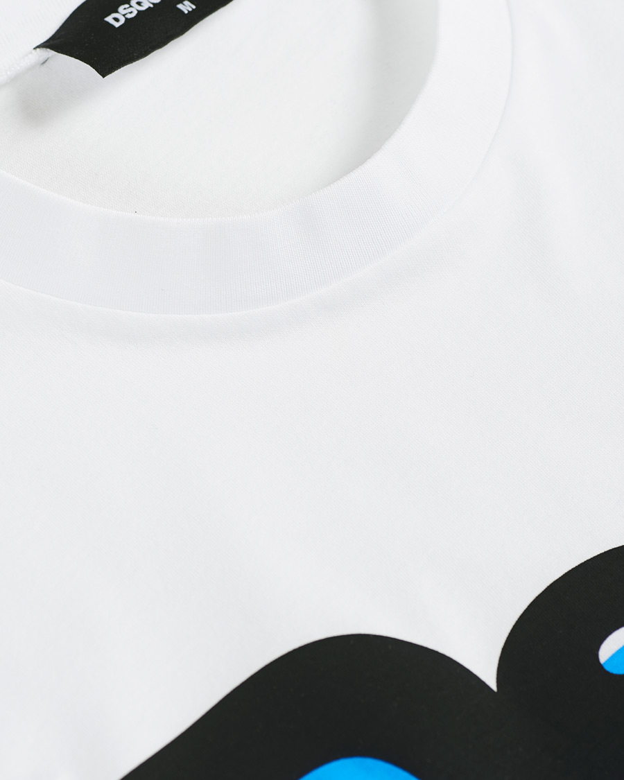 Homme | T-shirts | Dsquared2 | Colour Print Tee White