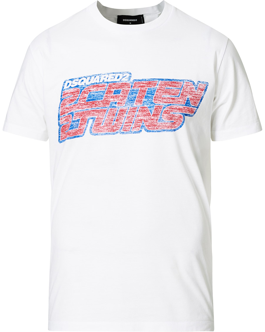 Homme | T-shirts | Dsquared2 | Caten Twins Tee White