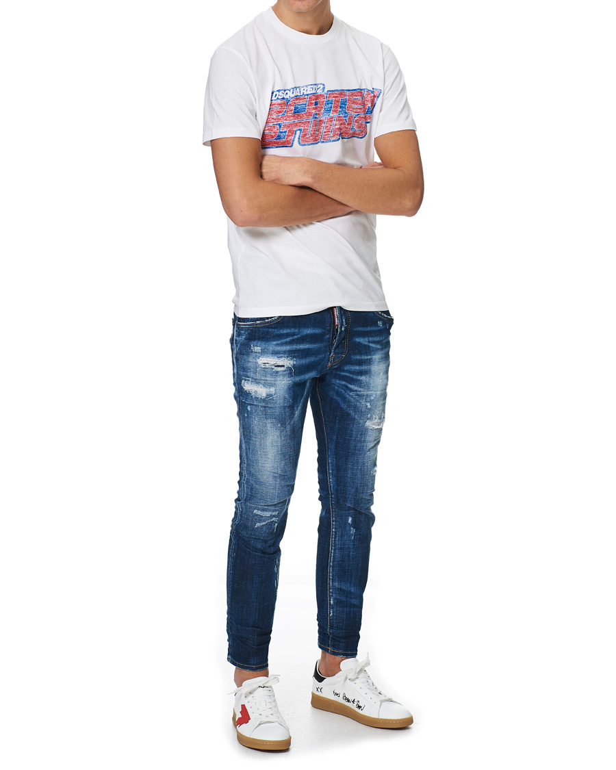 Homme | T-shirts | Dsquared2 | Caten Twins Tee White