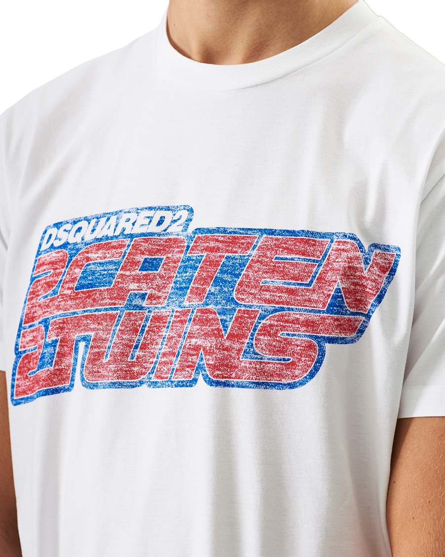 Homme | T-shirts | Dsquared2 | Caten Twins Tee White