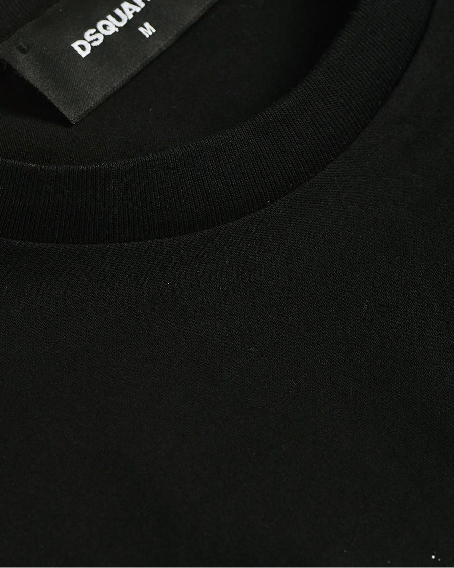 Heren | T-shirts | Dsquared2 | Graffiti Logo Tee Black