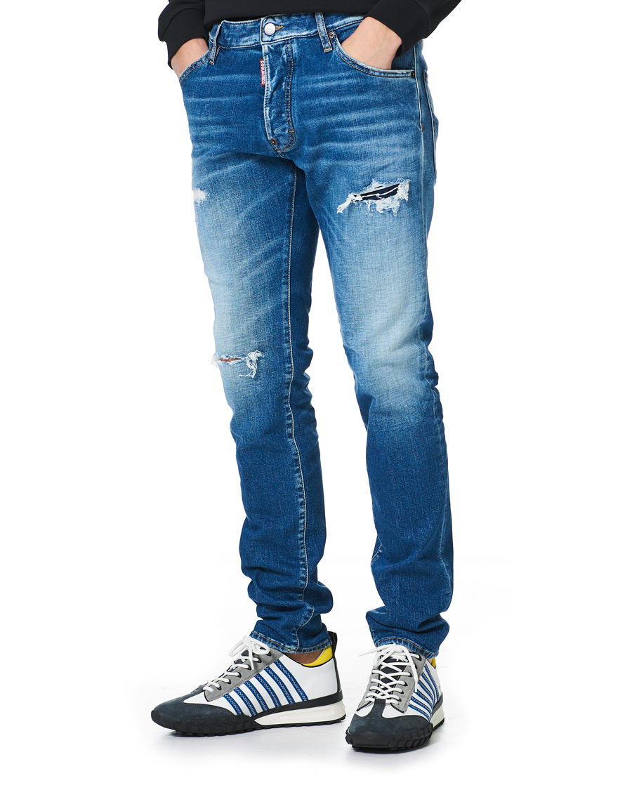 Homme | Jeans | Dsquared2 | Cool Guy Jeans Medium Blue Wash