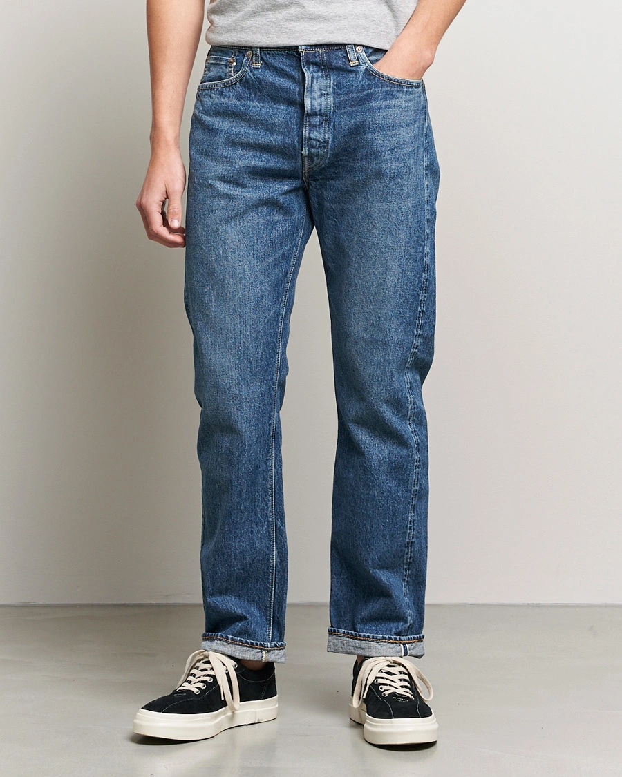 Heren | Broeken | orSlow | Straight Fit 105 Selvedge Jeans 2 Year Wash