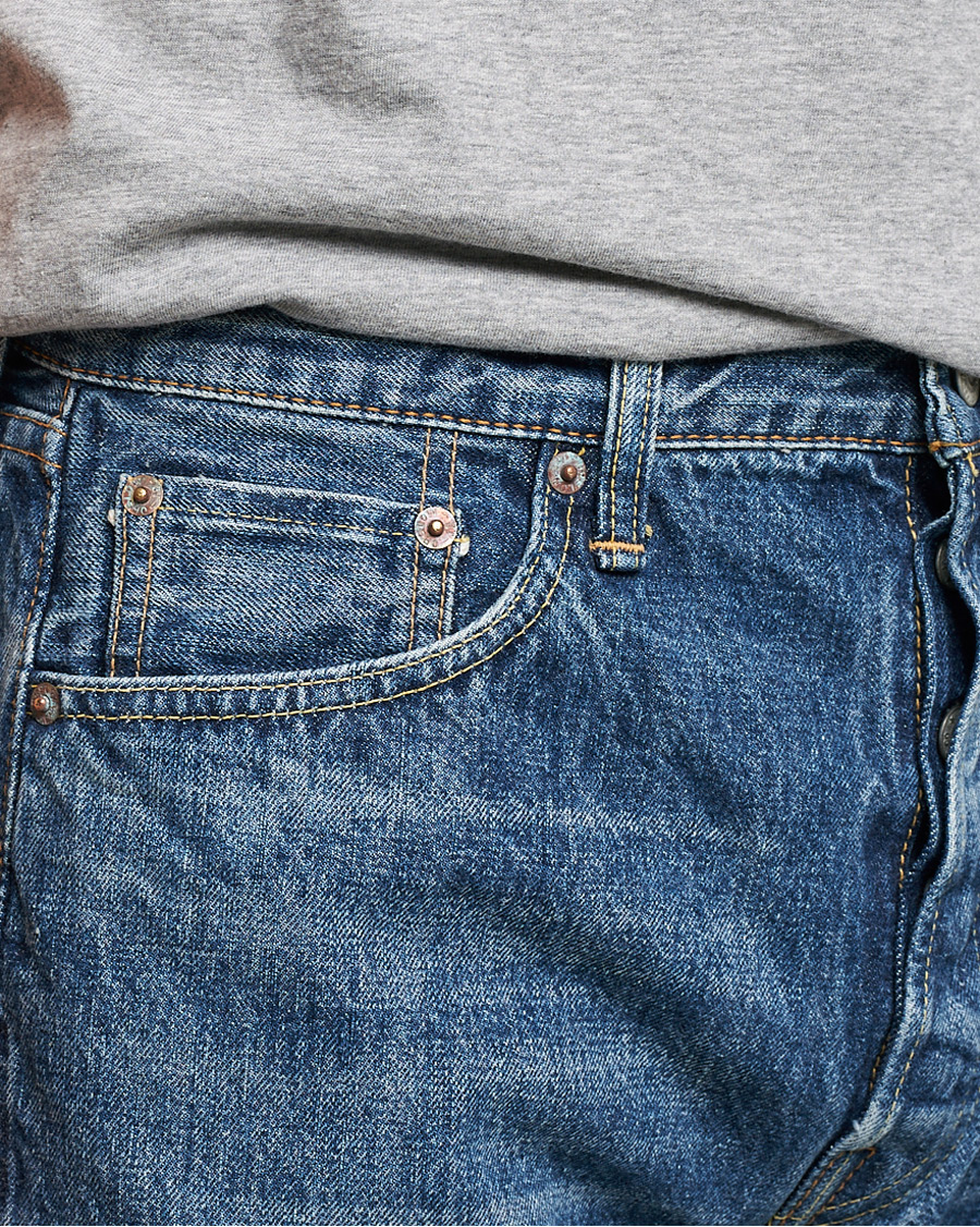 Heren | Broeken | orSlow | Straight Fit 105 Selvedge Jeans 2 Year Wash