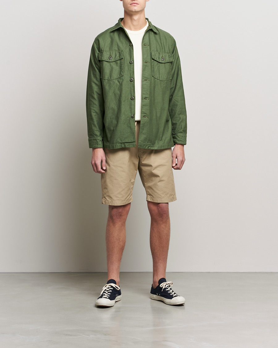 Homme | Shorts | orSlow | New Yorker Shorts Beige