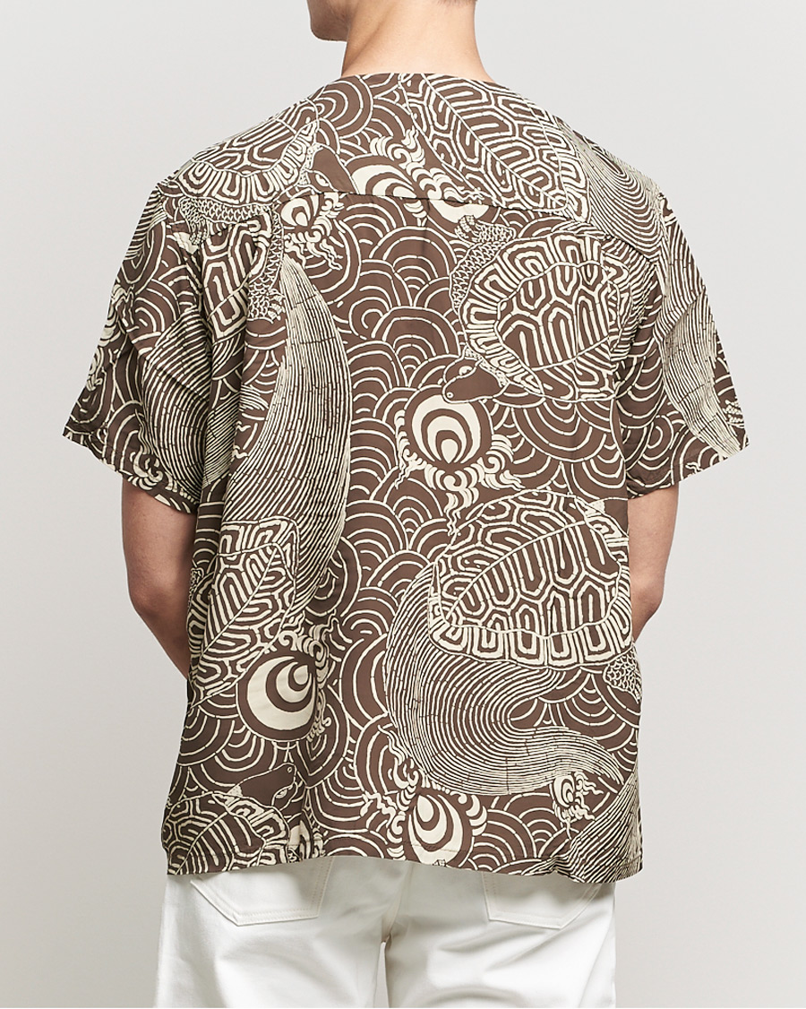 Homme | Pulls Et Tricots | orSlow | Hawaiian Cardigan Turtle Print
