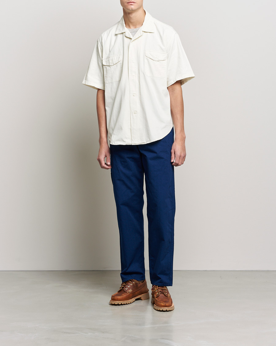 Homme | Chemises | orSlow | US Navy Officer Shirt Ecru