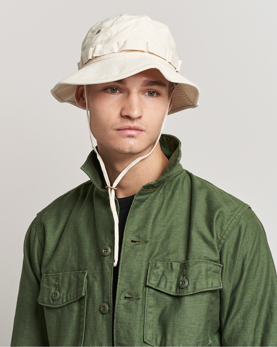 Homme | orSlow US Army Jungle Hat Ecru | orSlow | US Army Jungle Hat Ecru