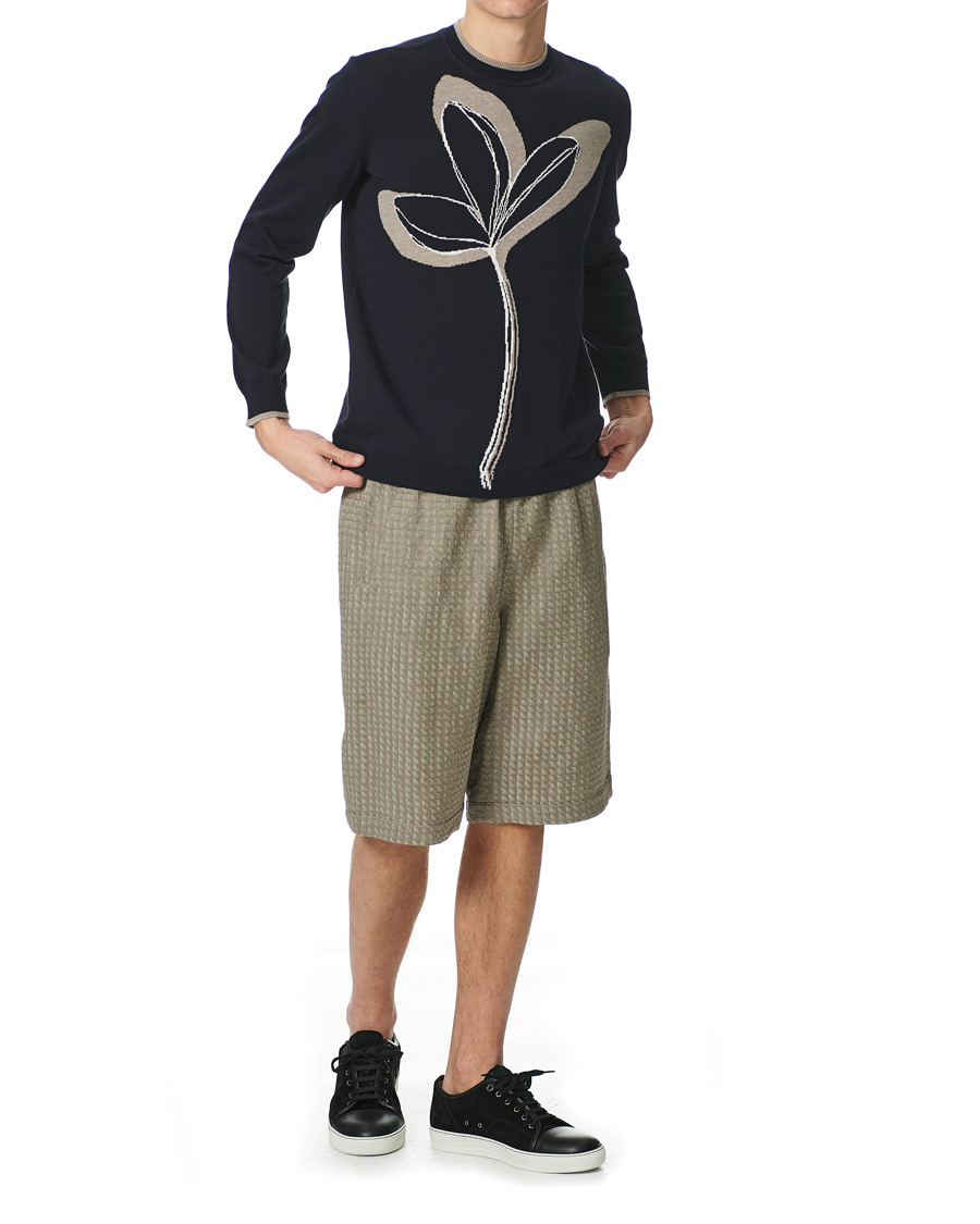Heren | Korte broek | Giorgio Armani | Jacquard Drawstring Shorts Beige