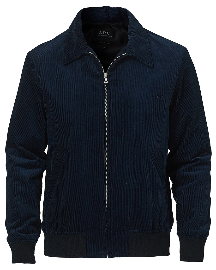Homme | Manteaux Et Vestes | A.P.C. | Gilles Bomber Jacket Navy