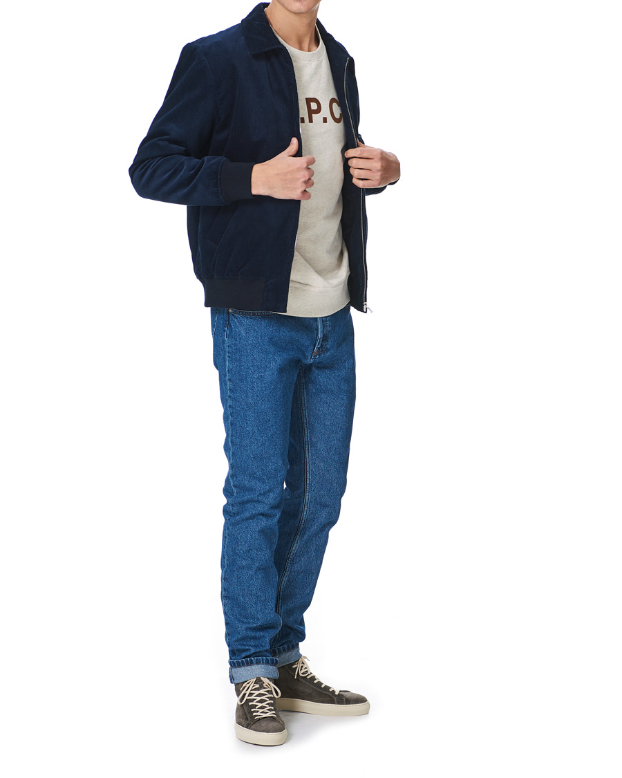 Homme | Manteaux Et Vestes | A.P.C. | Gilles Bomber Jacket Navy