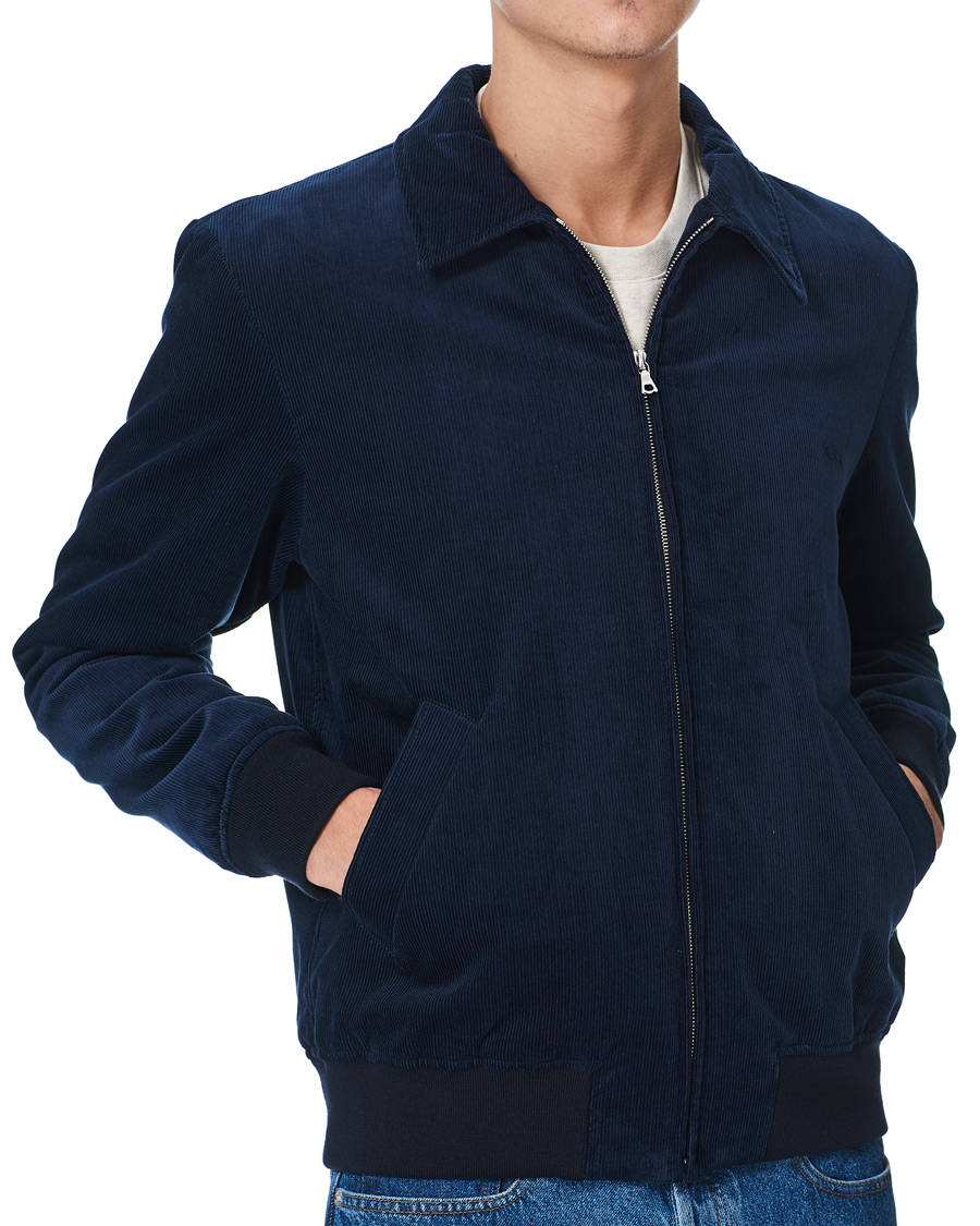 Homme | Manteaux Et Vestes | A.P.C. | Gilles Bomber Jacket Navy