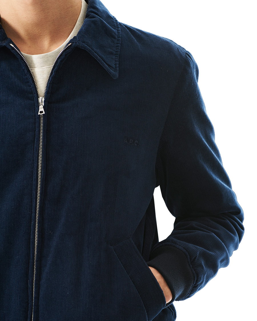Homme | Manteaux Et Vestes | A.P.C. | Gilles Bomber Jacket Navy