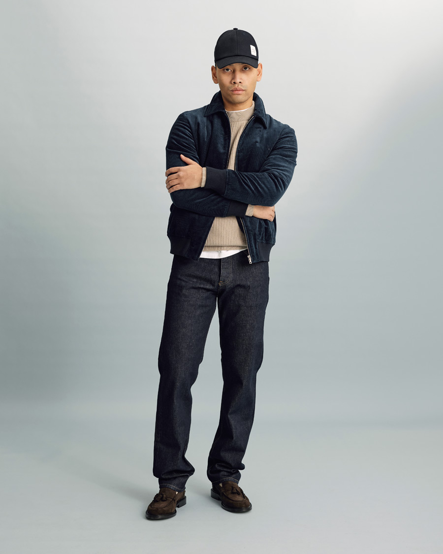 Homme | Manteaux Et Vestes | A.P.C. | Gilles Bomber Jacket Navy