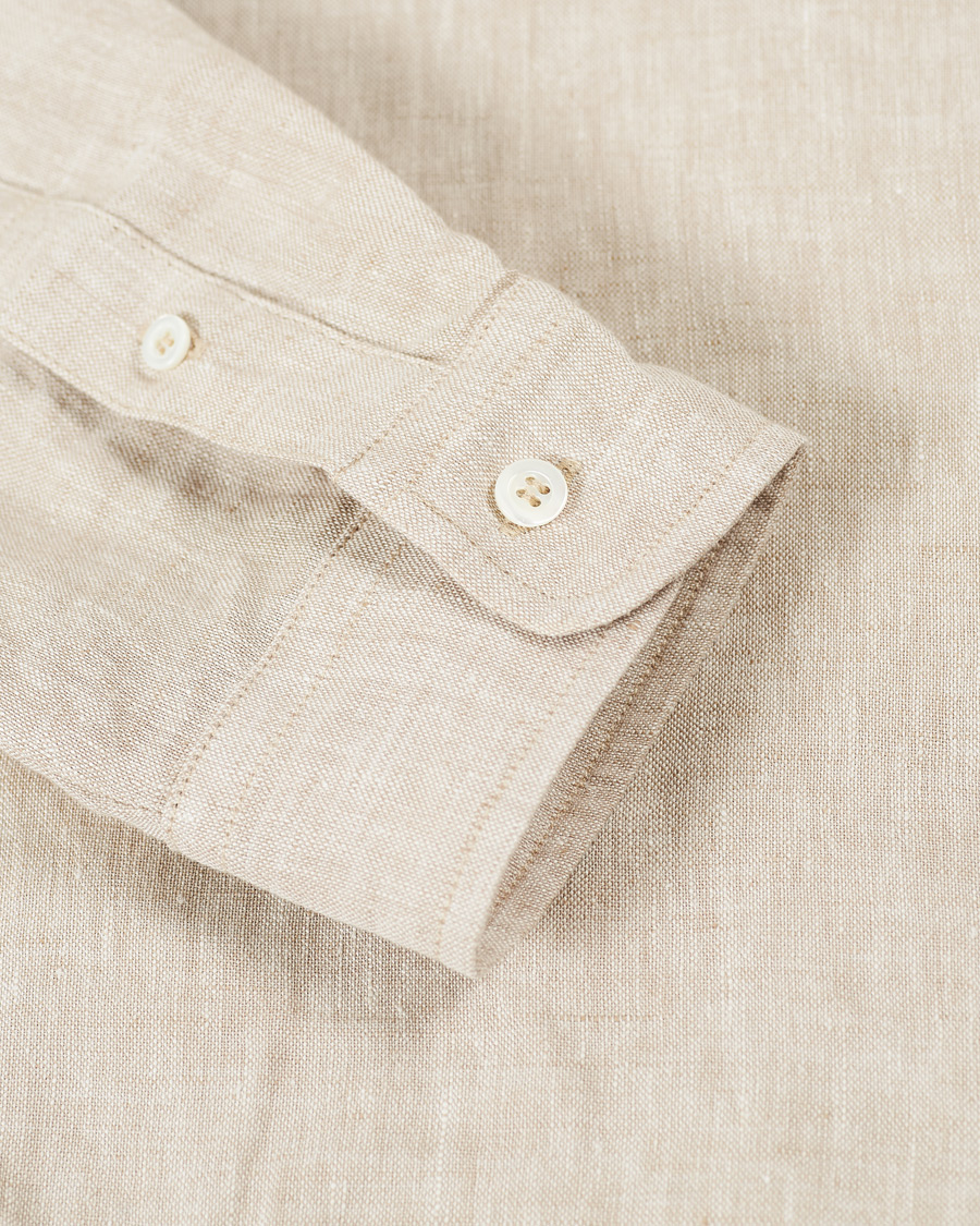 Homme | Chemises | A.P.C. | Vincent Linen Shirt Beige