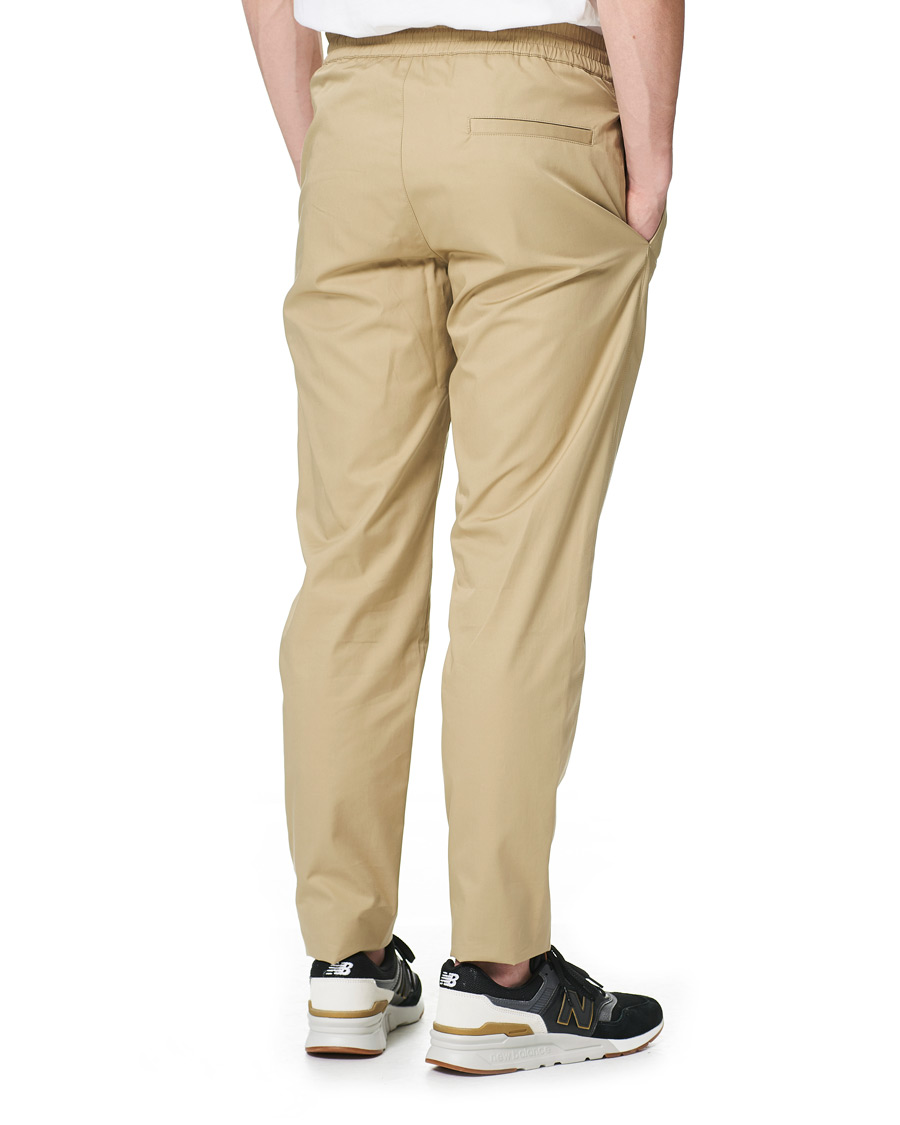 Homme | Pantalons | A.P.C. | Kaplan Drawstring Trousers Beige