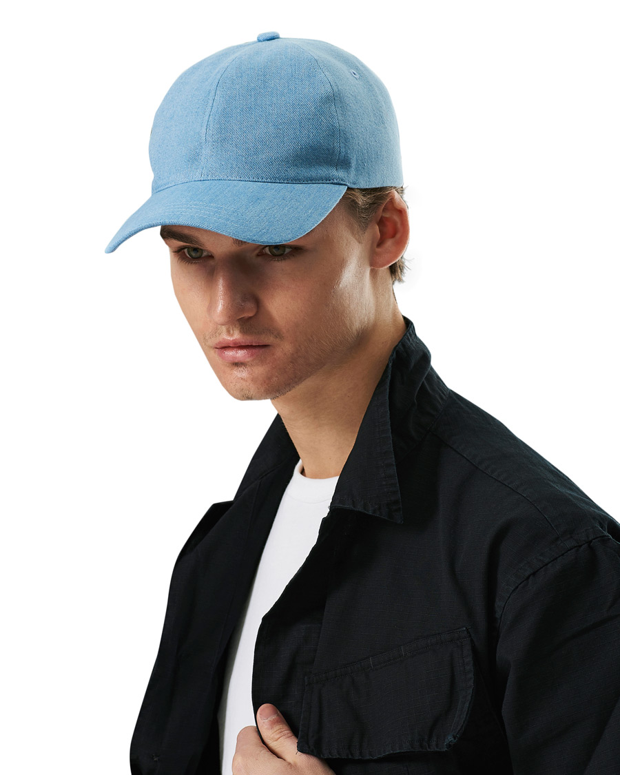 Homme | A.P.C. Charlie Baseball Cap Washed Indigo | A.P.C. | Charlie Baseball Cap Washed Indigo