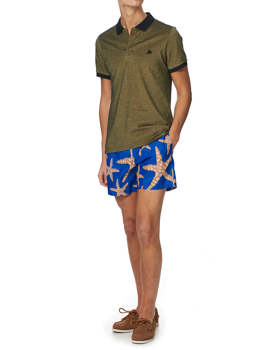 Homme | Maillots De Bain | Vilebrequin | Mahina Swim Shorts Bleu de Mer