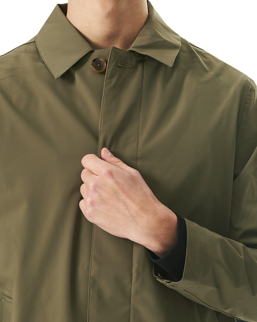 Homme | Manteaux Et Vestes | NN07 | Kim Waterproof Car Coat Khaki Grey