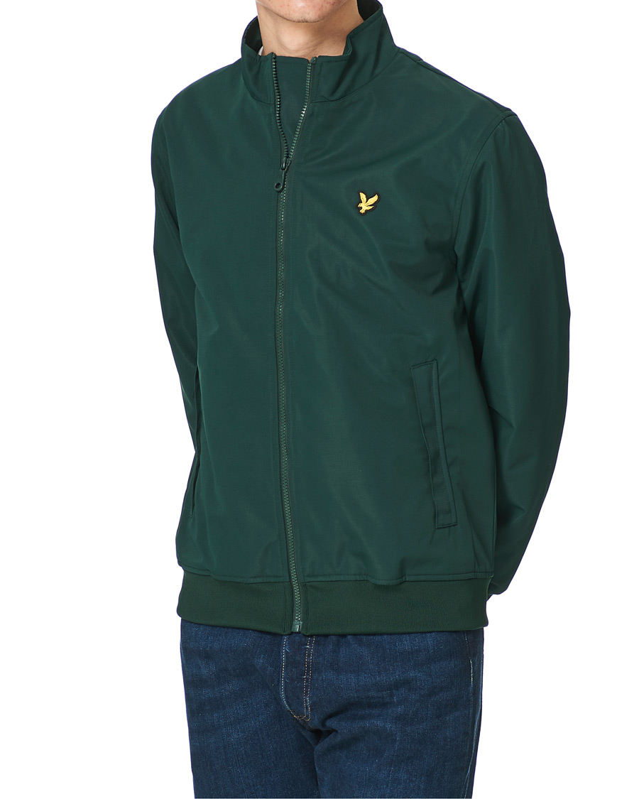 Homme | Manteaux Et Vestes | Lyle & Scott | Mesh Backed Funnel Neck Jacket Dark Green
