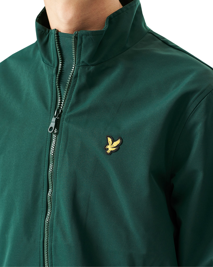 Homme | Manteaux Et Vestes | Lyle & Scott | Mesh Backed Funnel Neck Jacket Dark Green