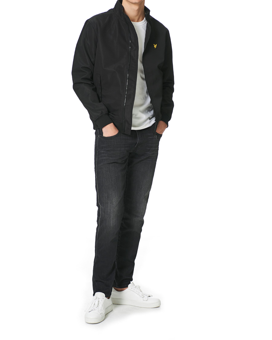 Homme | Manteaux Et Vestes | Lyle & Scott | Mesh Backed Funnel Neck Jacket Jet Black
