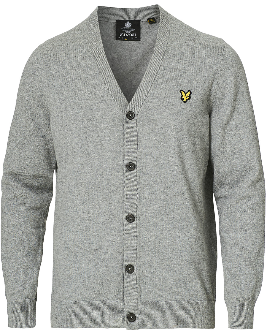 Homme | Pulls Et Tricots | Lyle & Scott | Cotton Cardigan Grey
