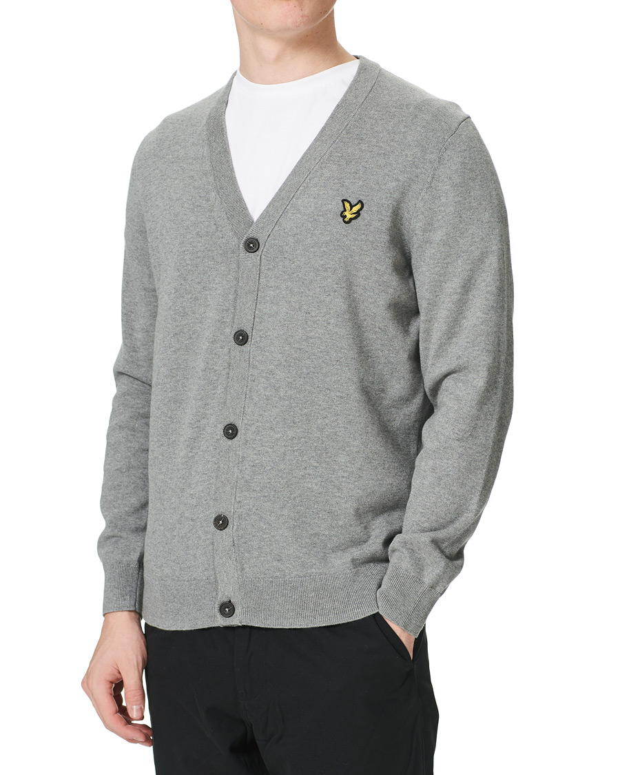 Homme | Pulls Et Tricots | Lyle & Scott | Cotton Cardigan Grey