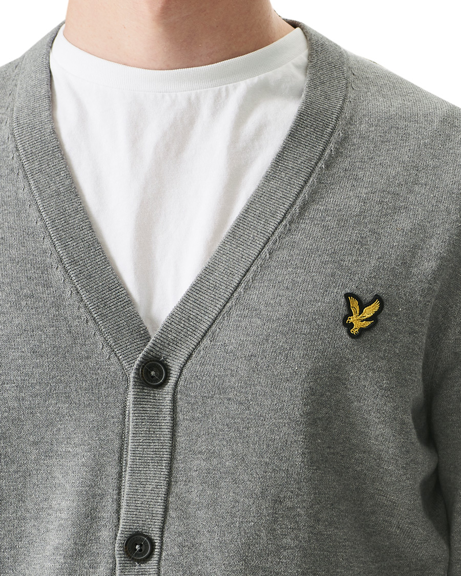 Homme | Pulls Et Tricots | Lyle & Scott | Cotton Cardigan Grey