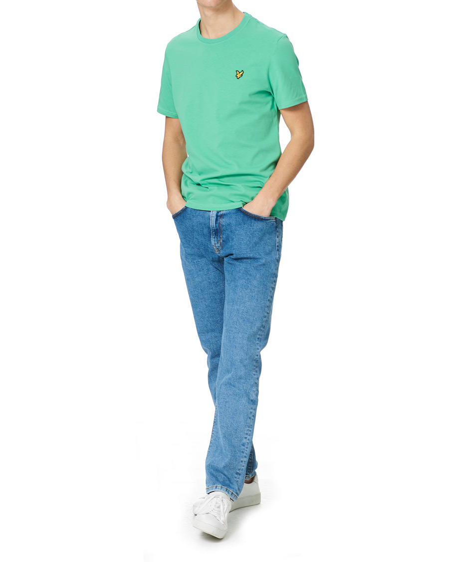 Homme | T-shirts | Lyle & Scott | Crew Neck Organic Cotton Tee Green Glace