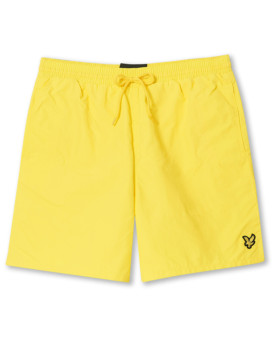 Homme | Maillots De Bain | Lyle & Scott | Plain Swim Shorts Sunshine Yellow