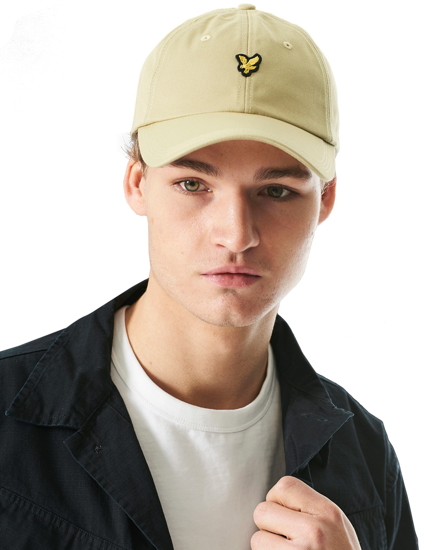 Heren | Lyle & Scott Baseball Cap Natural Green | Lyle & Scott | Baseball Cap Natural Green