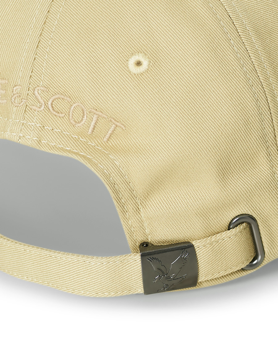 Heren | Lyle & Scott Baseball Cap Natural Green | Lyle & Scott | Baseball Cap Natural Green