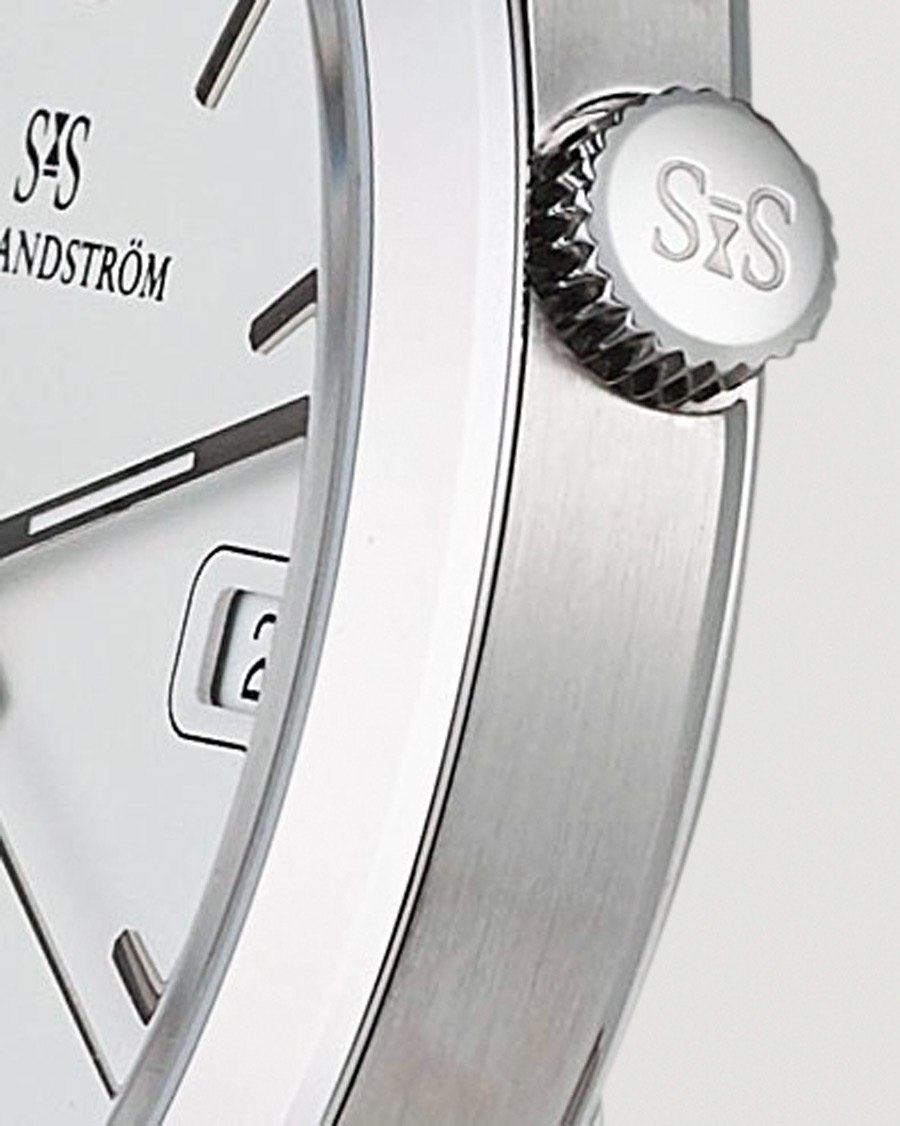 Heren | Sjöö Sandström Jubilee Steel Quartz 40mm White/Black Calf | Sjöö Sandström | Jubilee Steel Quartz 40mm White/Black Calf