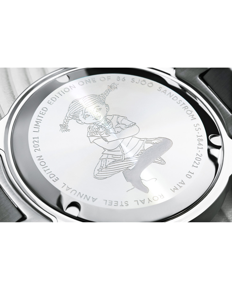 Homme | Sjöö Sandström Royal Steel Classic 41mm Annual Edition X Pippi | Sjöö Sandström | Royal Steel Classic 41mm Annual Edition X Pippi