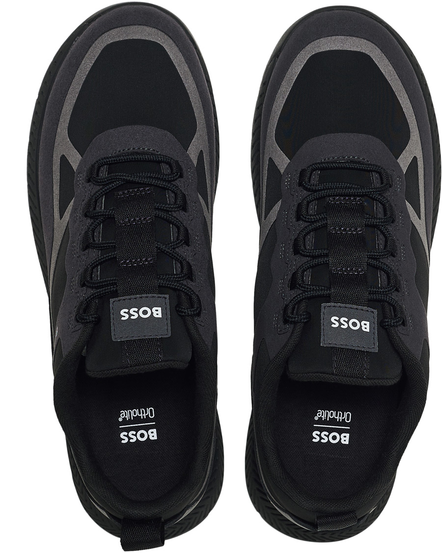 Homme | BOSS Titanium Running Lymx Sneaker Black | BOSS BLACK | BOSS Titanium Running Lymx Sneaker Black
