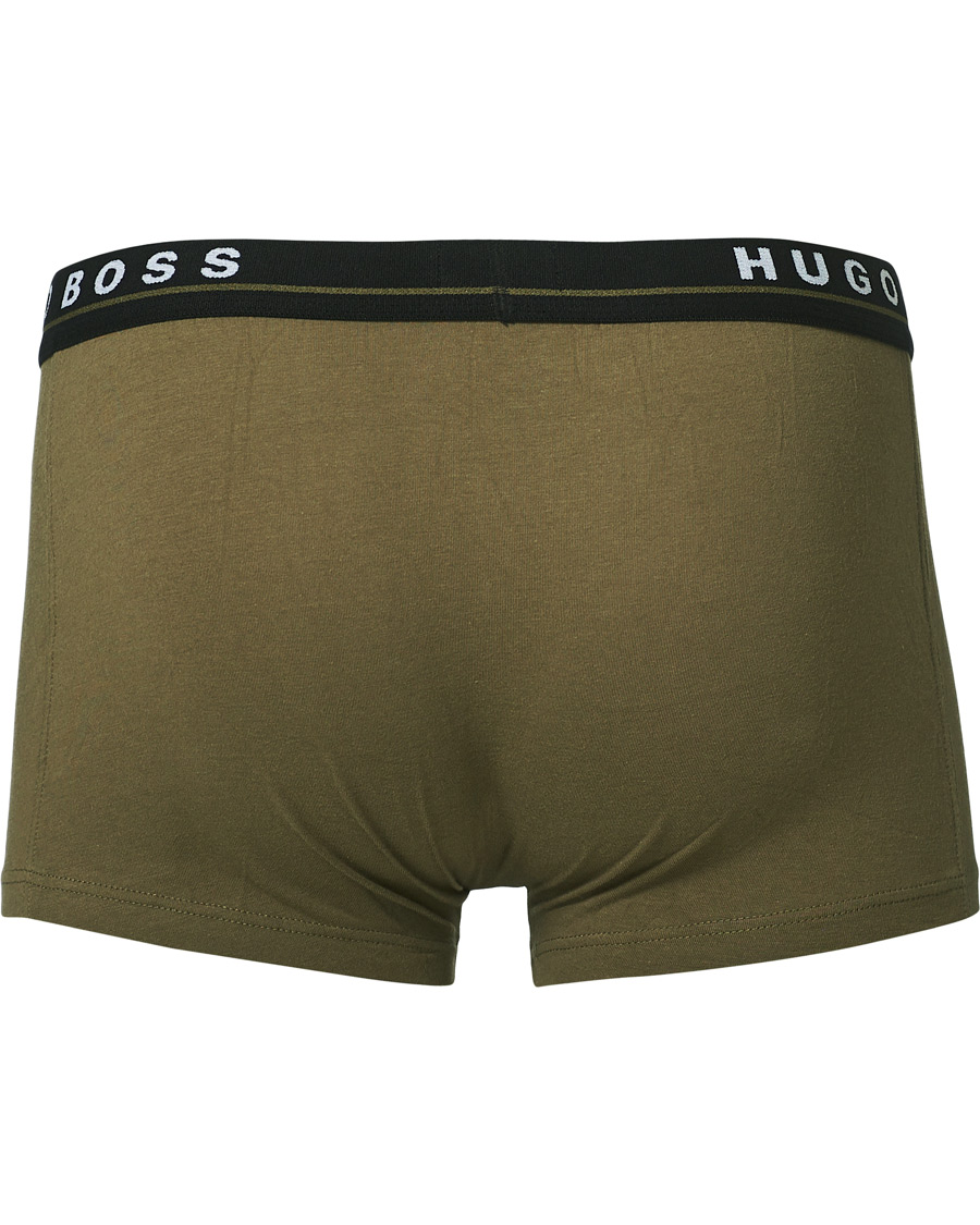 Homme | Sous-Vêtements Et Chaussettes | BOSS BLACK | BOSS 3-Pack Trunk Boxer Shorts Black/Orange/Green
