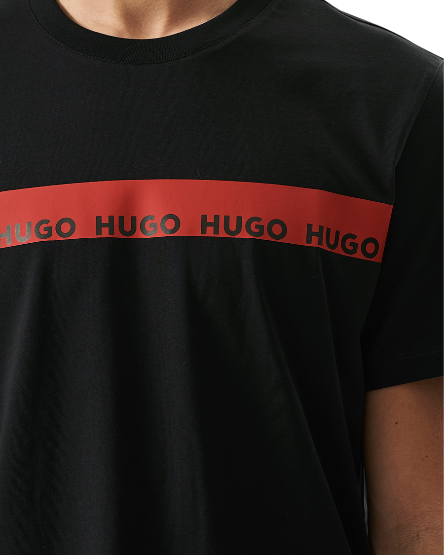 Homme | T-shirts | HUGO | Diziano Logo Crew Neck Tee Black