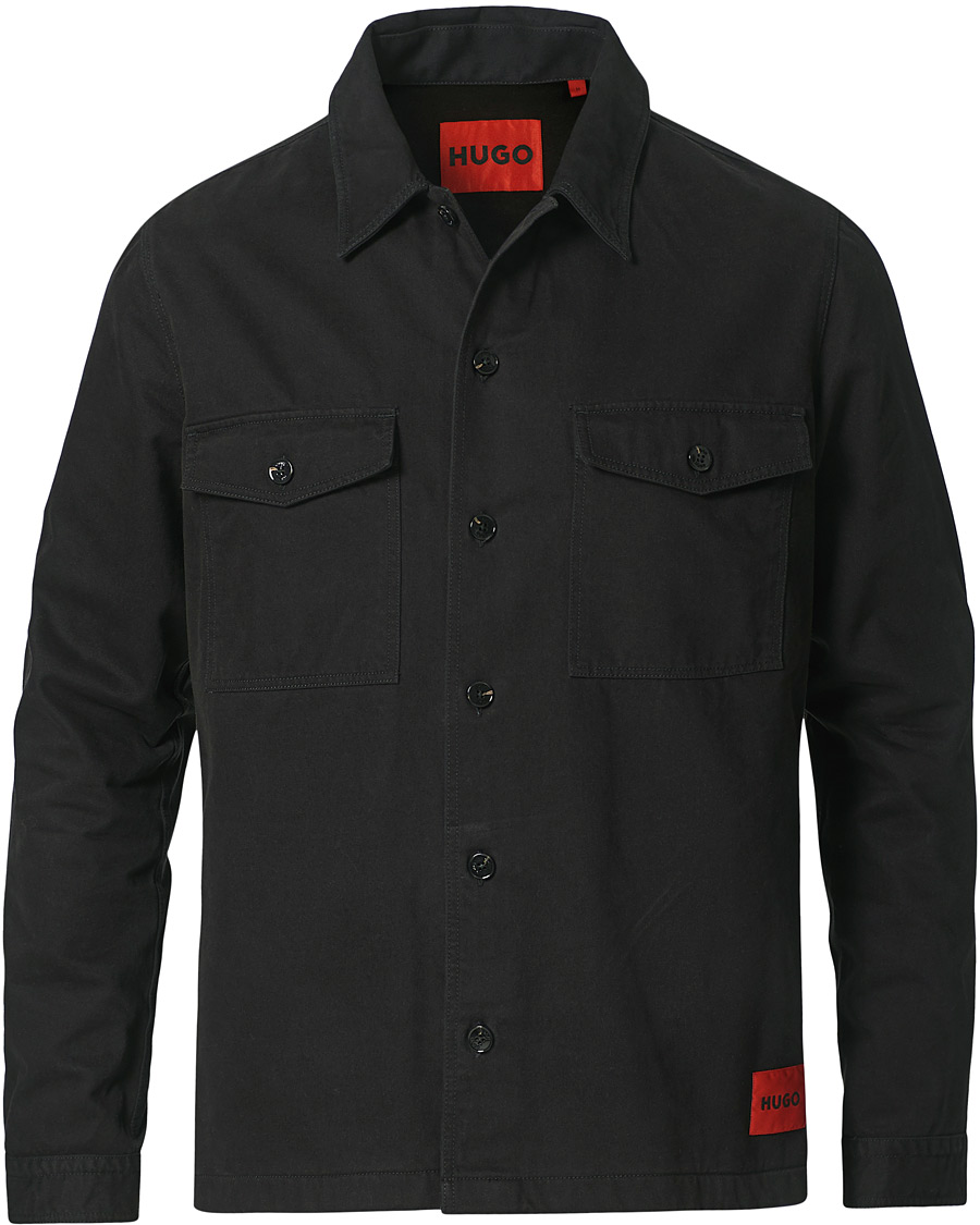 Homme | Chemises | HUGO | Enalu Overshirt Black